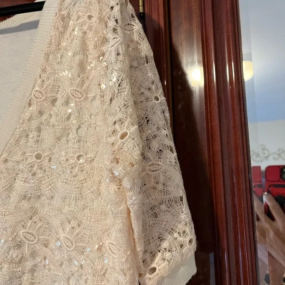 Sequences ivory dress/top - Picture 3 of 4